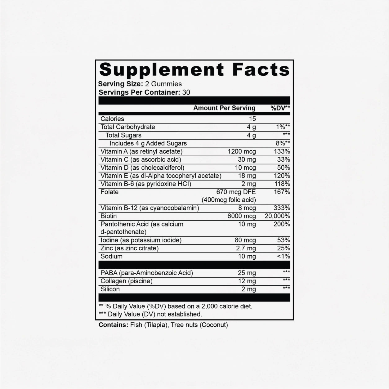 Hair Support Gummies